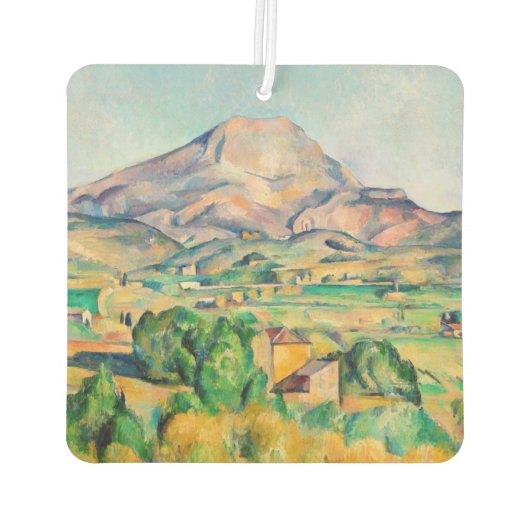 Paul Cezanne - Mont Sainte-Victoire Luchtverfrisser (Achterkant)