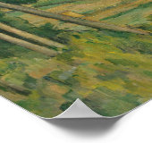 Paul Cezanne - Mont Sainte-Victoire Poster (Hoek)