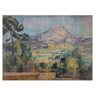 Paul Cezanne - Mont Sainte-Victoire Snijplank