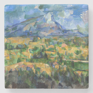 Paul Cezanne - Mont Sainte-Victoire Stenen Onderzetter