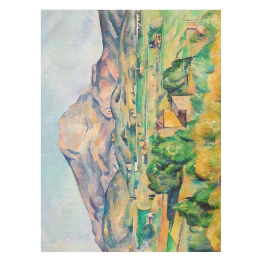 Paul Cezanne - Mont Sainte-Victoire Tafelkleed (Voorkant)