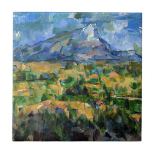 Paul Cezanne - Mont Sainte-Victoire Tegeltje