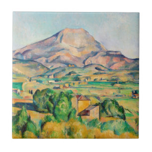 Paul Cezanne - Mont Sainte-Victoire Tegeltje