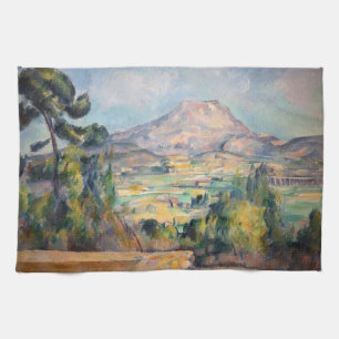 Paul Cezanne - Mont Sainte-Victoire Theedoek