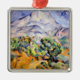 Paul Cezanne - Mont Sainte-Victoire, Tholonet Road Metalen Ornament