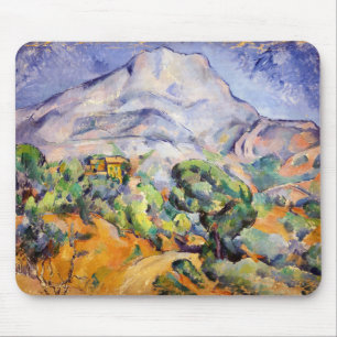 Paul Cezanne - Mont Sainte-Victoire, Tholonet Road Muismat