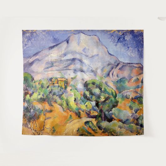 Paul Cezanne - Mont Sainte-Victoire, Tholonet Road Wandkleed (Voorkant (horizontaal))