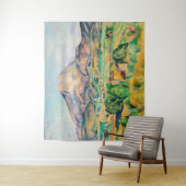 Paul Cezanne - Mont Sainte-Victoire Wandkleed (In situ)
