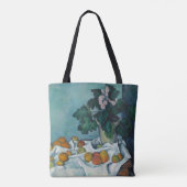 Paul Cezanne | Nog steeds leven met appels en een  Tote Bag (Achterkant)