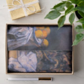 Paul Cezanne - Nog steeds leven met een gordijn Tissuepapier (Geschenk)