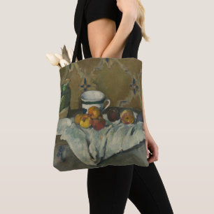 Paul Cezanne Nog steeds leven met jar, Cup en Ap Tote Bag