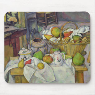 Paul Cezanne Nog steeds leven met mand, 1888-90 Muismat