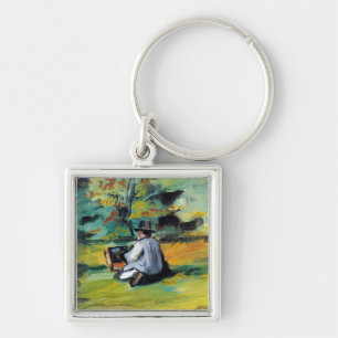 Paul Cezanne - Painter op Work Sleutelhanger