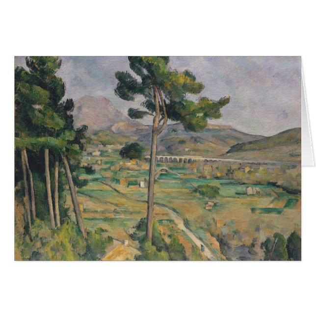 Paul Cezanne | Paysage avec viaduc (Devant horizontal)