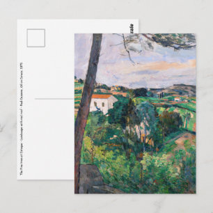 Paul Cezanne - Pijnboom bij Estaque Briefkaart