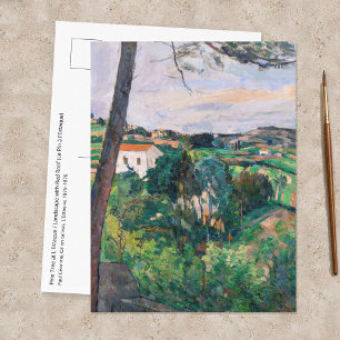 Paul Cezanne - Pijnboom bij Estaque Briefkaart