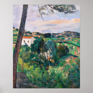 Paul Cezanne - Pijnboom bij L'Estaque Poster