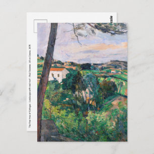 Paul Cezanne - Pijnboom in Estaque Briefkaart