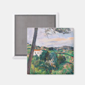 Paul Cezanne - Pijnboom in Estaque Magneet (Voorkant / Achterkant)