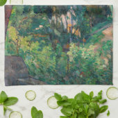 Paul Cezanne - Pijnboom in Estaque Theedoek (Gevouwen)