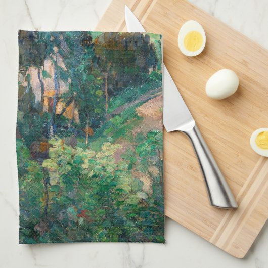 Paul Cezanne - Pijnboom in Estaque Theedoek (Quarter Fold)