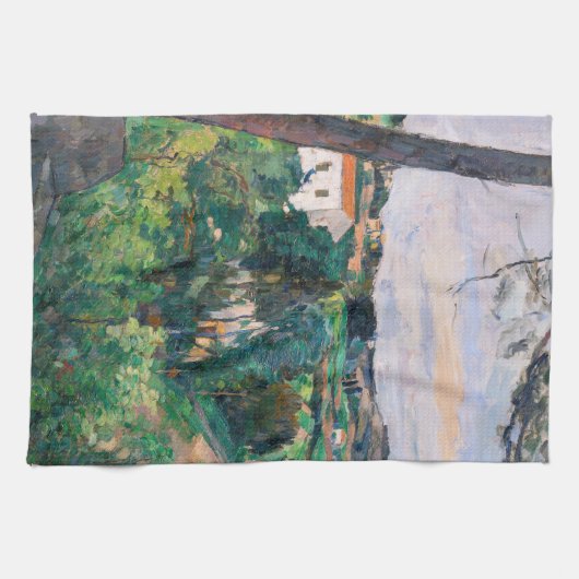 Paul Cezanne - Pijnboom in Estaque Theedoek (Horizontaal)