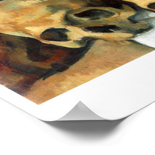 Paul Cézanne, Piramide of Skulls 1901 fijne kunst Poster (Hoek)