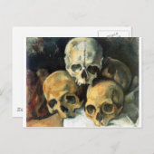 Paul Cézanne - Piramide van Schedels Briefkaart (Voorkant / Achterkant)