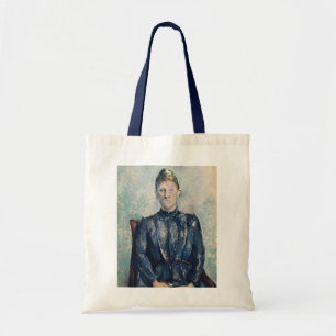 Paul Cezanne   Portret van Madame Cezanne, c.1890  Tote Bag