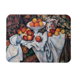 Paul Cezanne - Stilleven, Appelen en Sinaasappels Magneet