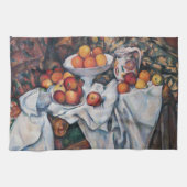 Paul Cezanne - Stilleven, Appelen en Sinaasappels Theedoek (Horizontaal)