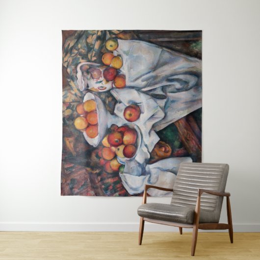Paul Cezanne - Stilleven, Appelen en Sinaasappels Wandkleed (In situ)