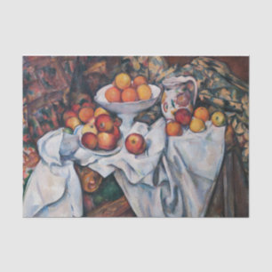 Paul Cezanne - Stilleven, Appels en Sinaasappels Tissuepapier