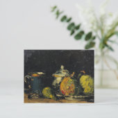 Paul Cezanne | Stilleven, c.1865 Briefkaart (Staand voorkant)
