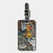 Paul Cezanne | Stilleven met appelen en perziken, Bagagelabel (Voorkant verticaal)