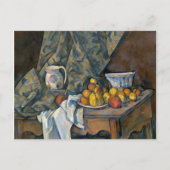 Paul Cezanne | Stilleven met appelen en perziken, Briefkaart (Voorkant)