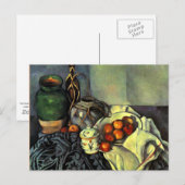 Paul Cezanne - Stilleven met appels Briefkaart (Voorkant / Achterkant)