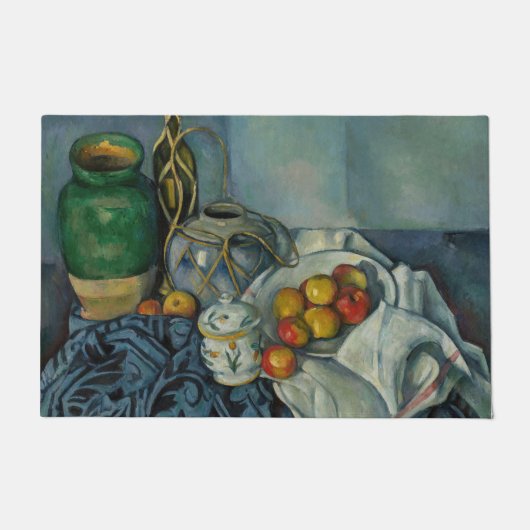 Paul Cezanne - Stilleven met appels Deurmat (Voorkant)