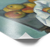 Paul Cezanne - Stilleven met appels en een pot Foto Afdruk (Hoek)