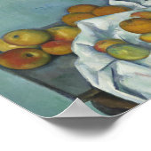 Paul Cezanne - Stilleven met appels en een pot Poster (Hoek)