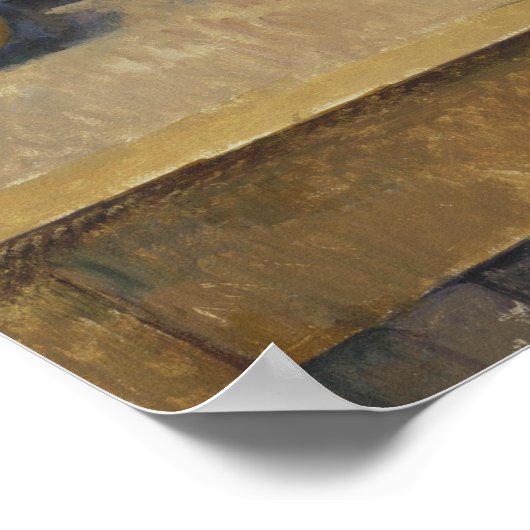 Paul Cezanne - Stilleven met appels en peren Poster (Hoek)