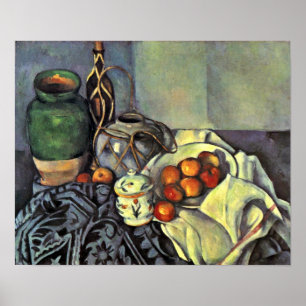 Paul Cezanne - Stilleven met appels Poster