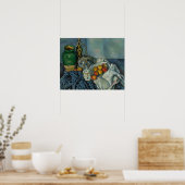Paul Cezanne - Stilleven met appels Poster (Keuken)