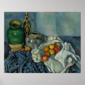 Paul Cezanne - Stilleven met appels Poster (Voorkant)