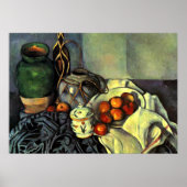Paul Cezanne - Stilleven met appels Poster (Voorkant)