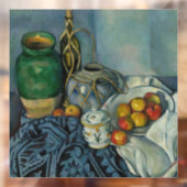 Paul Cezanne - Stilleven met appels Raamsticker (Vel 2)