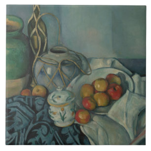 Paul Cezanne - Stilleven met appels Tegeltje