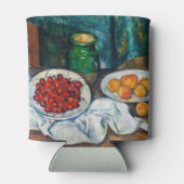 Paul Cezanne - Stilleven met Cherries en perachs Blikjeskoeler (Achterkant)