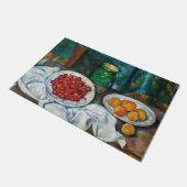 Paul Cezanne - Stilleven met Cherries en perachs Deurmat (Schuin)