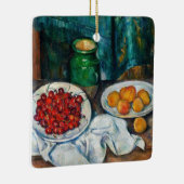 Paul Cezanne - Stilleven met Cherries en perachs Keramisch Ornament (Rechts)